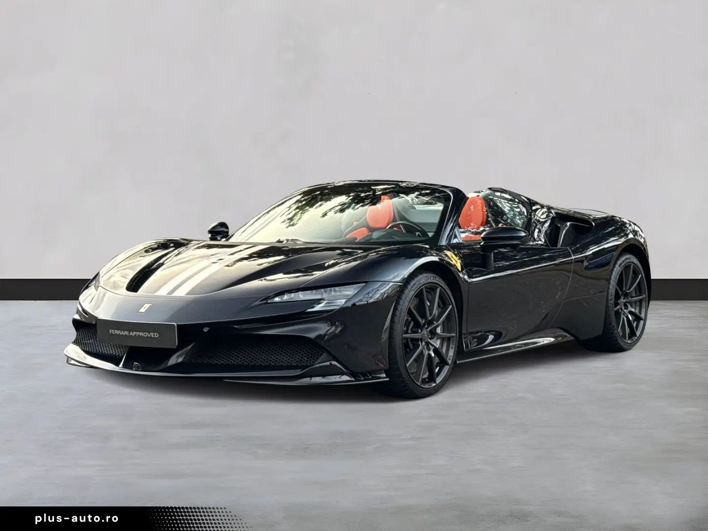 FERRARI SF90 Spider  Embleme Navi PDC Klima Leder