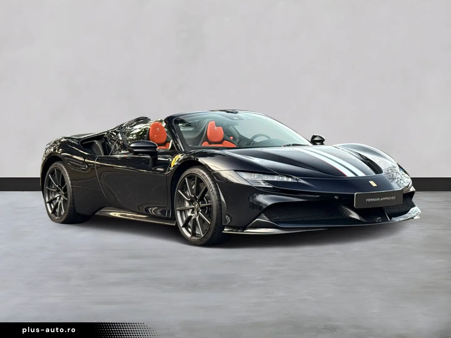 FERRARI SF90 Spider  Embleme Navi PDC Klima Leder