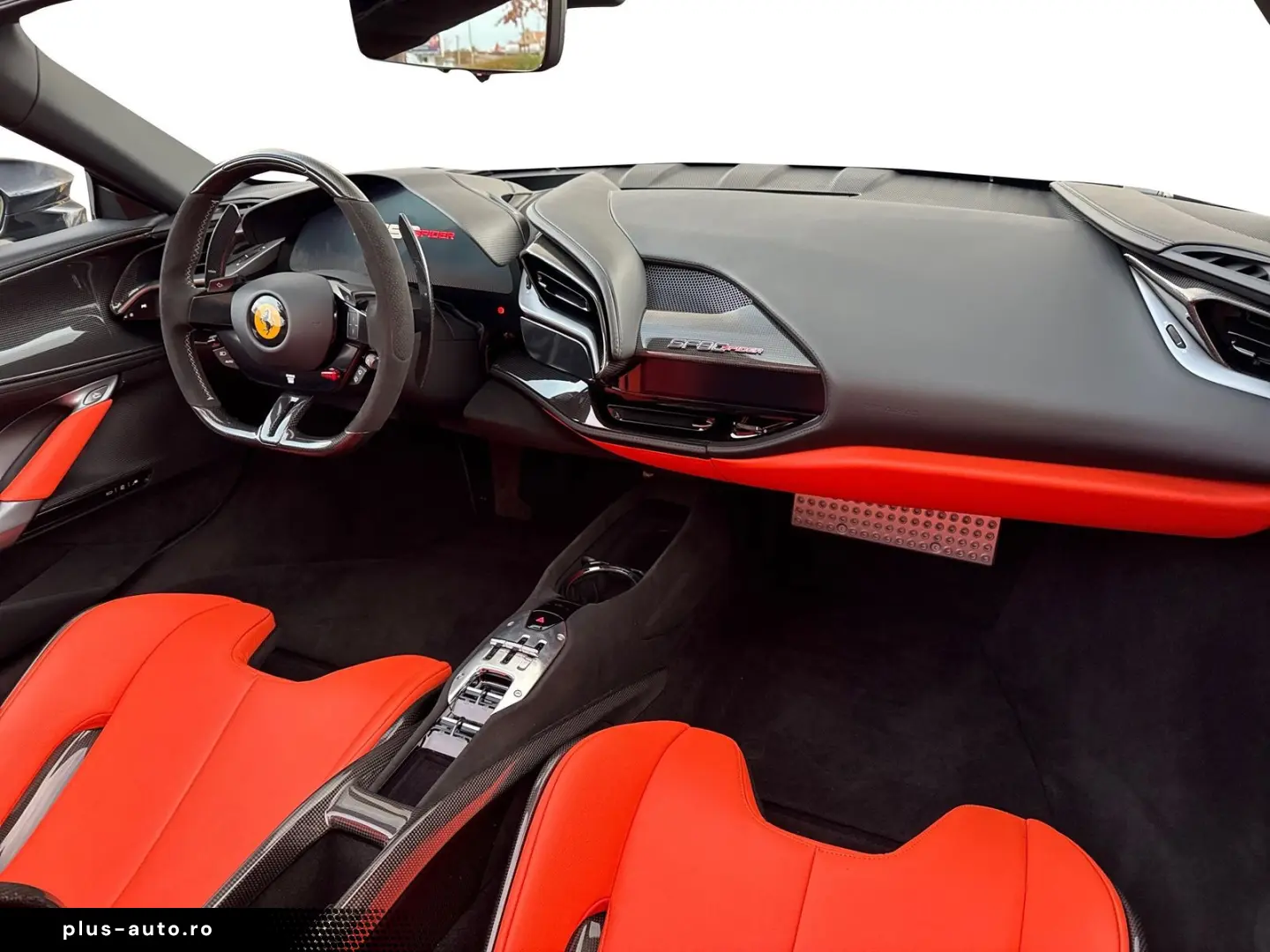 FERRARI SF90 Spider  Embleme Navi PDC Klima Leder