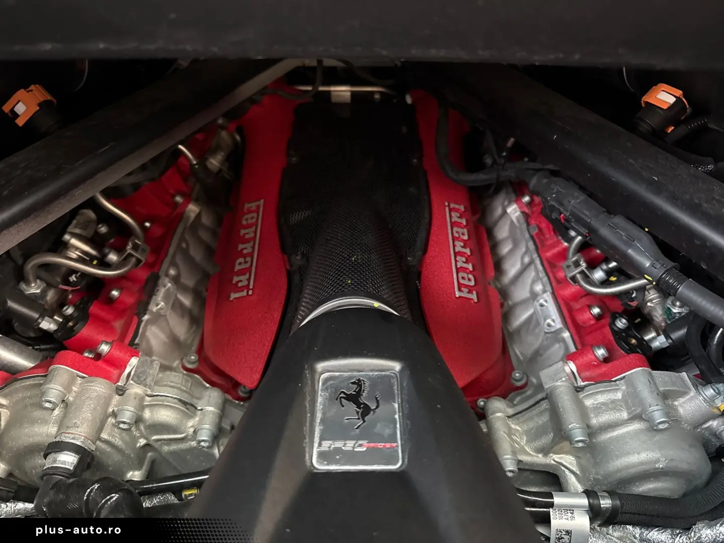 FERRARI SF90 Spider  Embleme Navi PDC Klima Leder