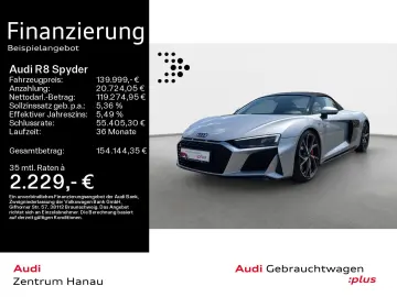 AUDI R8 Spyder V10 performance RWD S tronic