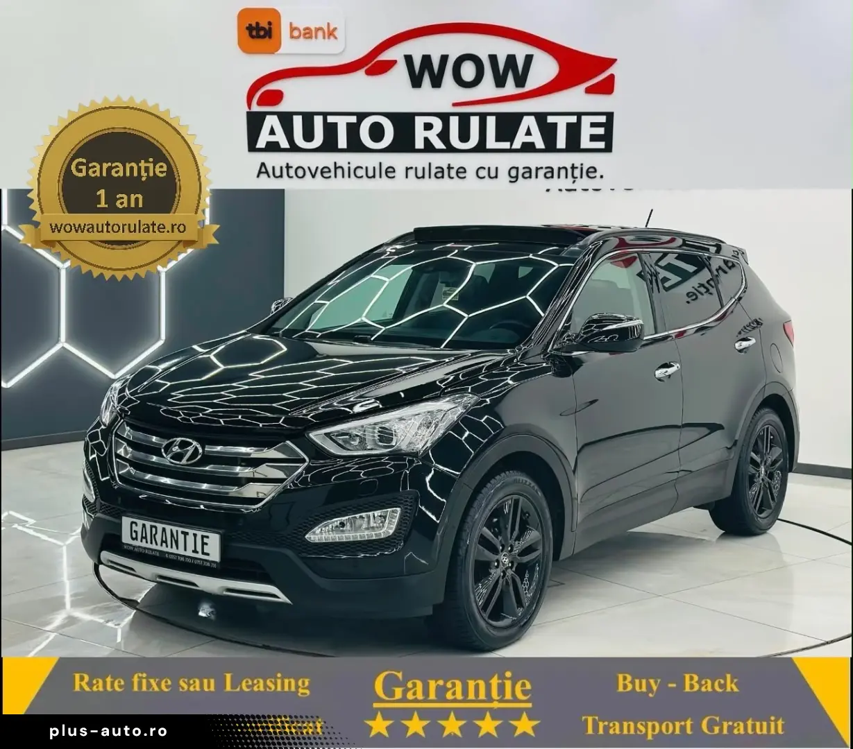 HYUNDAI SANTA-FE 2015 2.2D E5 Garantie 12 Luni Rate Avans 0