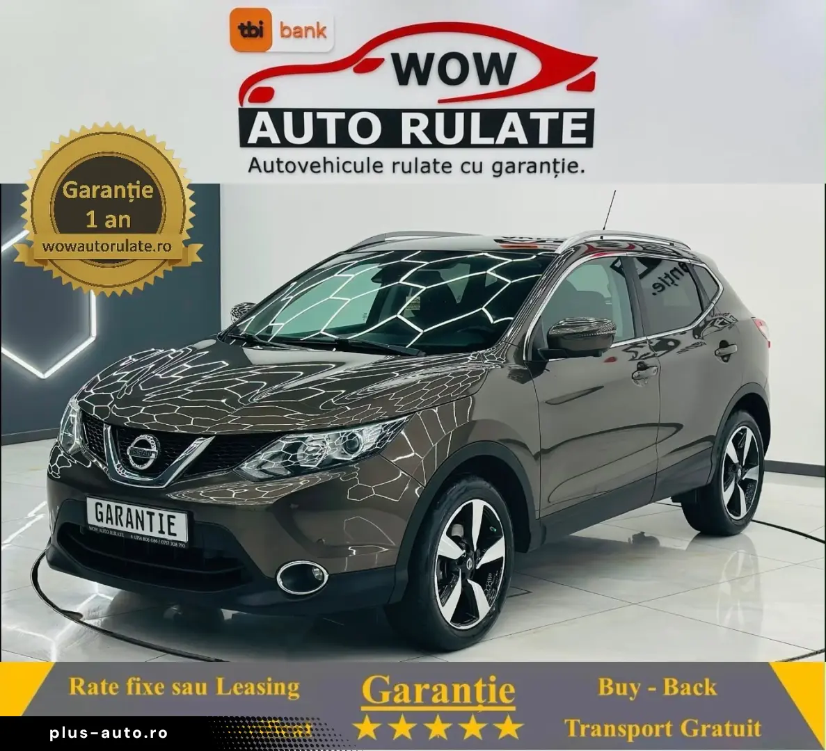 NISSAN Qashqai 2015 1.2i E6 Garantie 12 Luni Rate Avans 0 Do