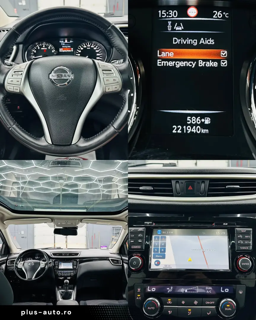 NISSAN Qashqai 2015 1.2i E6 Garantie 12 Luni Rate Avans 0 Do
