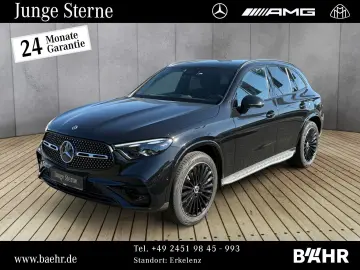 MERCEDES-BENZ GLC 300 d 4M AMG Night Pano AHK Burmester3D 20