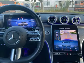 MERCEDES-BENZ C 200 4M A MG Line  Head Up  Dist  Memory