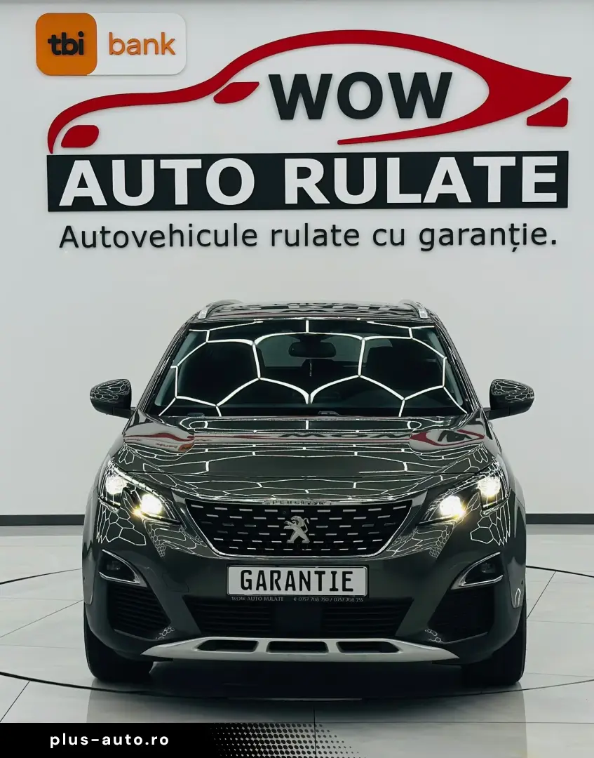 PEUGEOT 5008 2018 1.5D E6 Garantie 12 Luni Rate Avans 0 Doar
