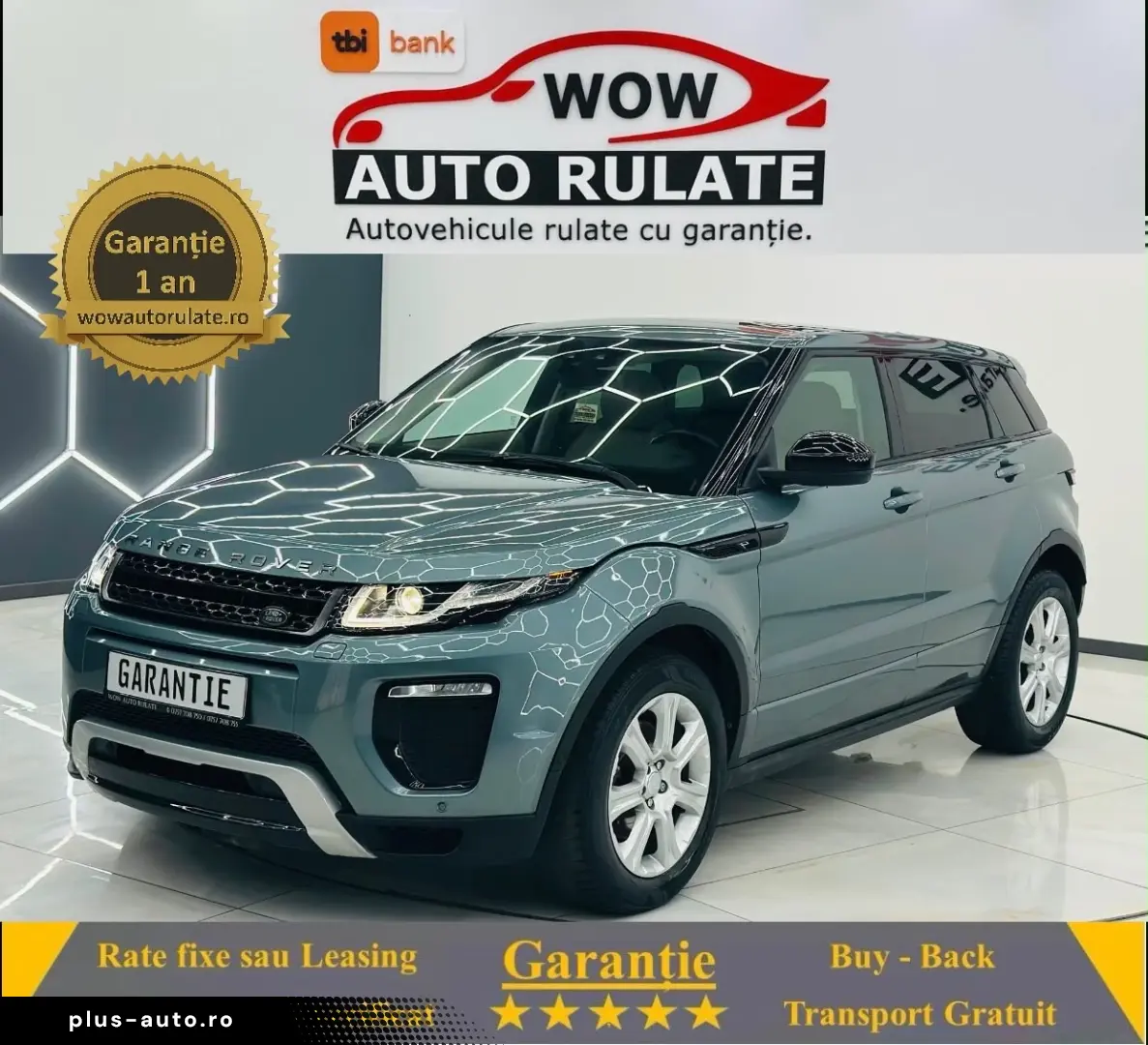 LANDROVER RANGE-ROVER-EVOQUE 2016 2.0D E6 Garantie 12 Luni R