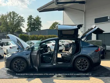 TESLA MODEL X PALLADIUM    HW 4   7 SEATER   RYZEN
