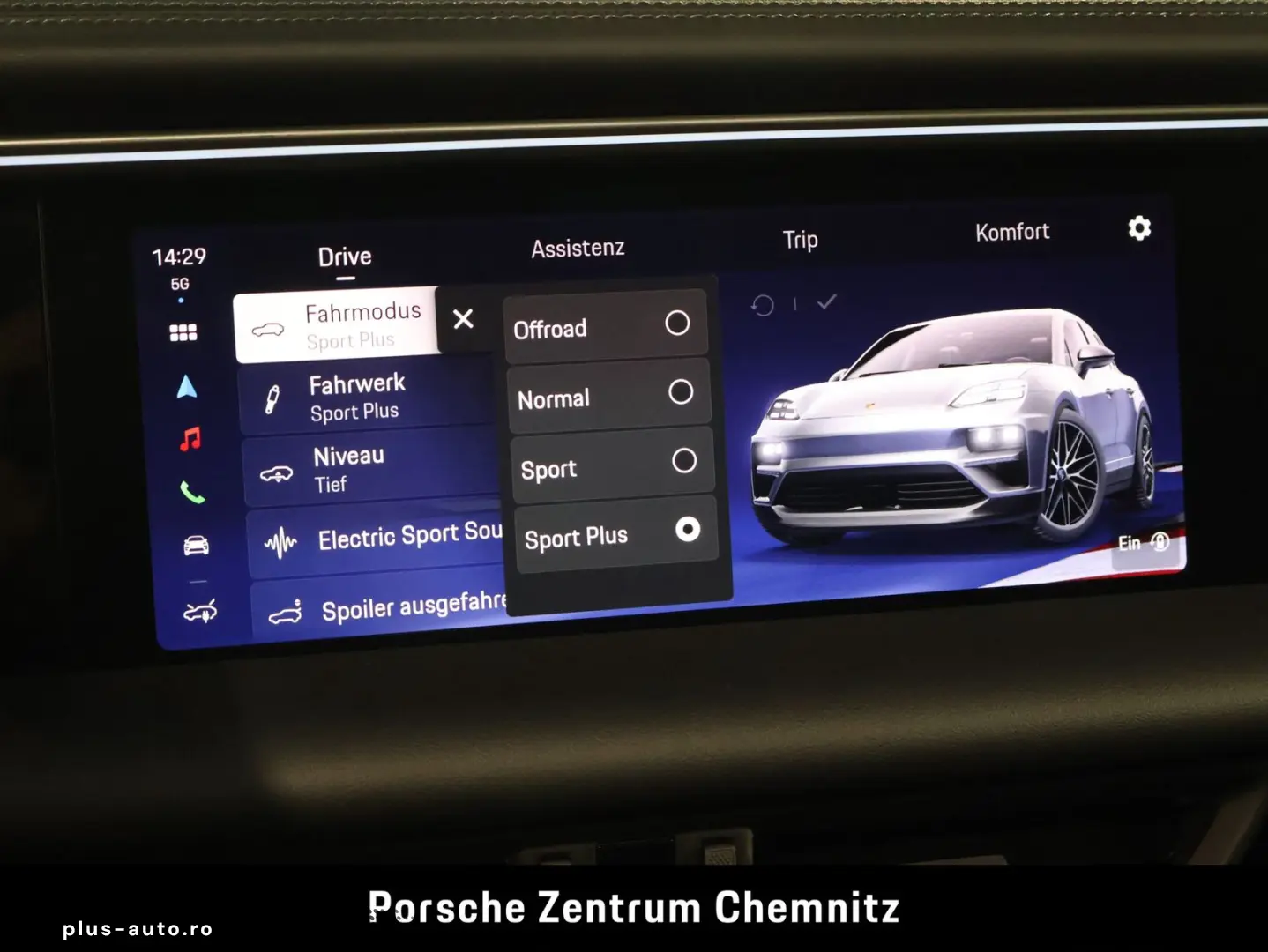 PORSCHE Macan 4 Electric Luft;Chrono;Beifahrerdisplay
