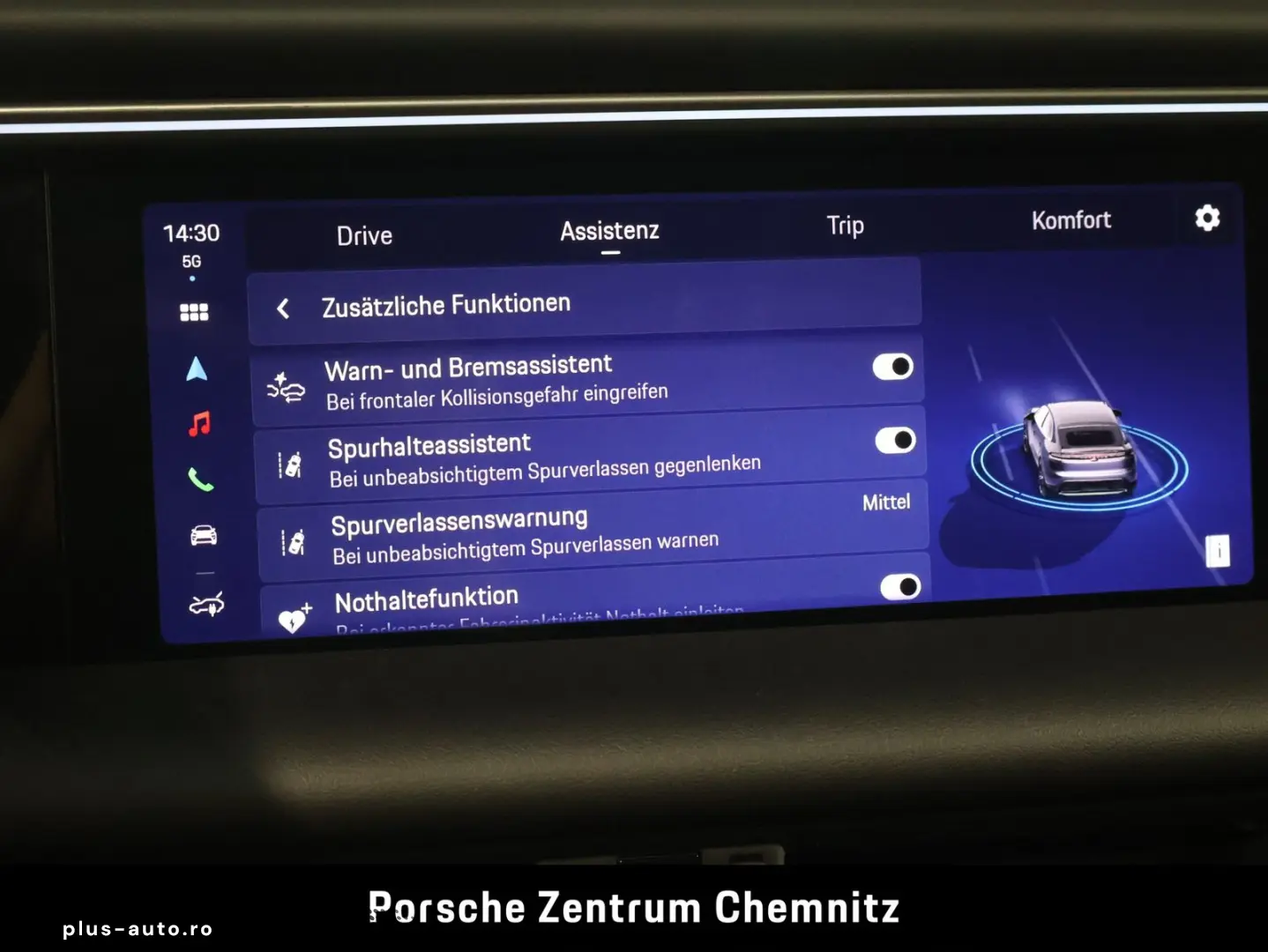 PORSCHE Macan 4 Electric Luft;Chrono;Beifahrerdisplay