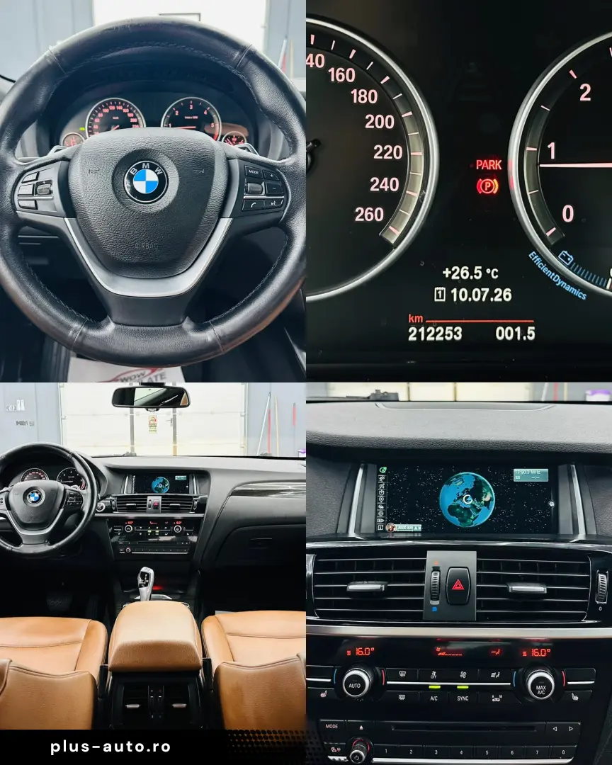 BMW X4 2015 2.0D E6 4X4 Garantie 12 Luni Rate Avans 0 Doar C