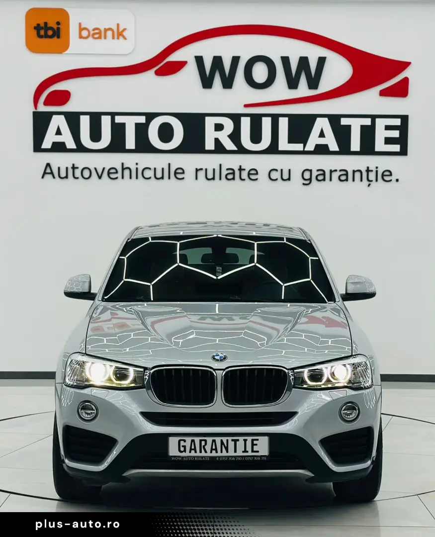 BMW X4 2015 2.0D E6 4X4 Garantie 12 Luni Rate Avans 0 Doar C