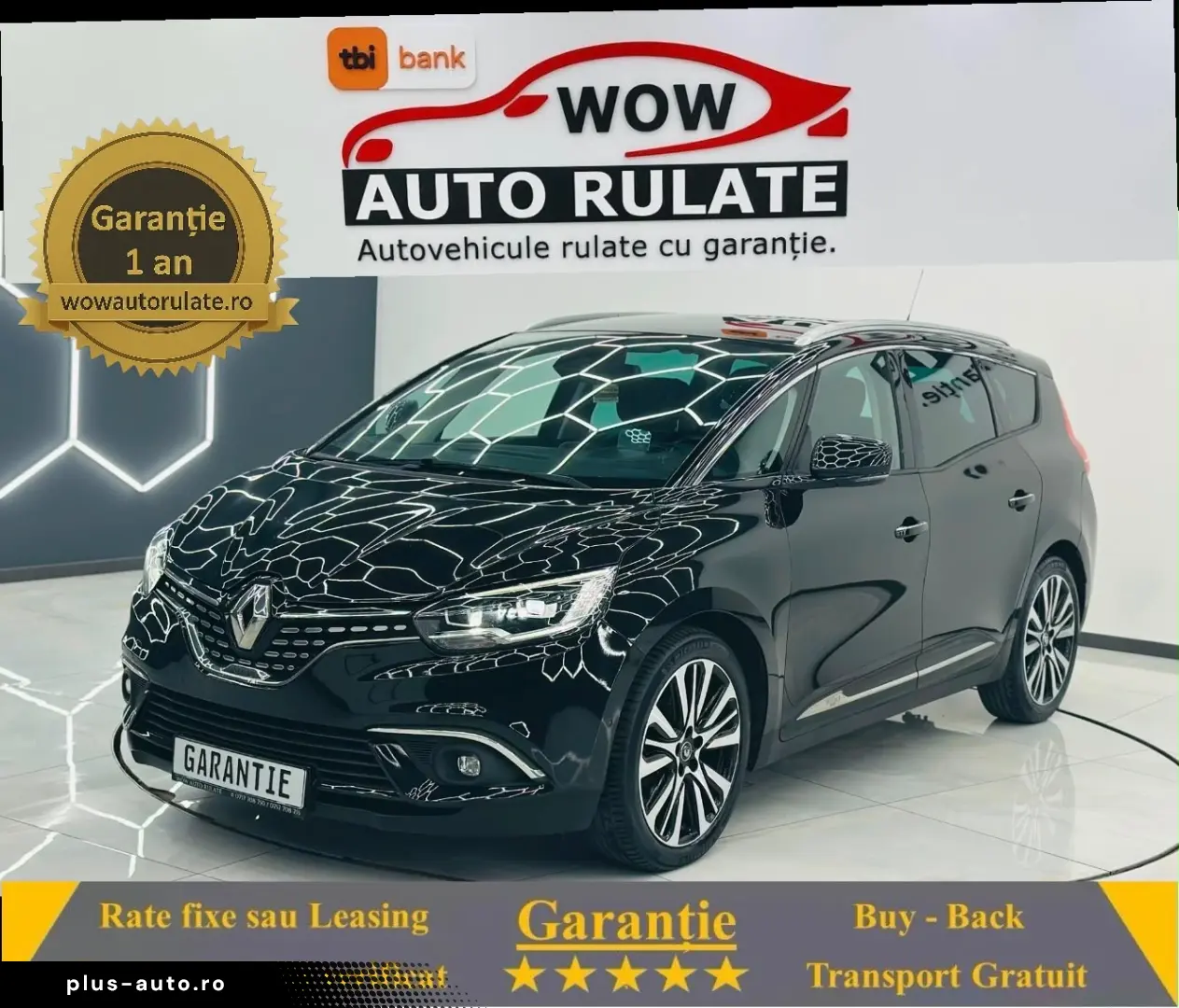 RENAULT GRAND SCENIC 2018 1.6D E6 Garantie 12 Luni Rate Avan