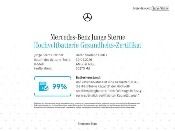 MERCEDES-BENZ AMG GT 63 S E PERF. DISTR PANO AERO HUD