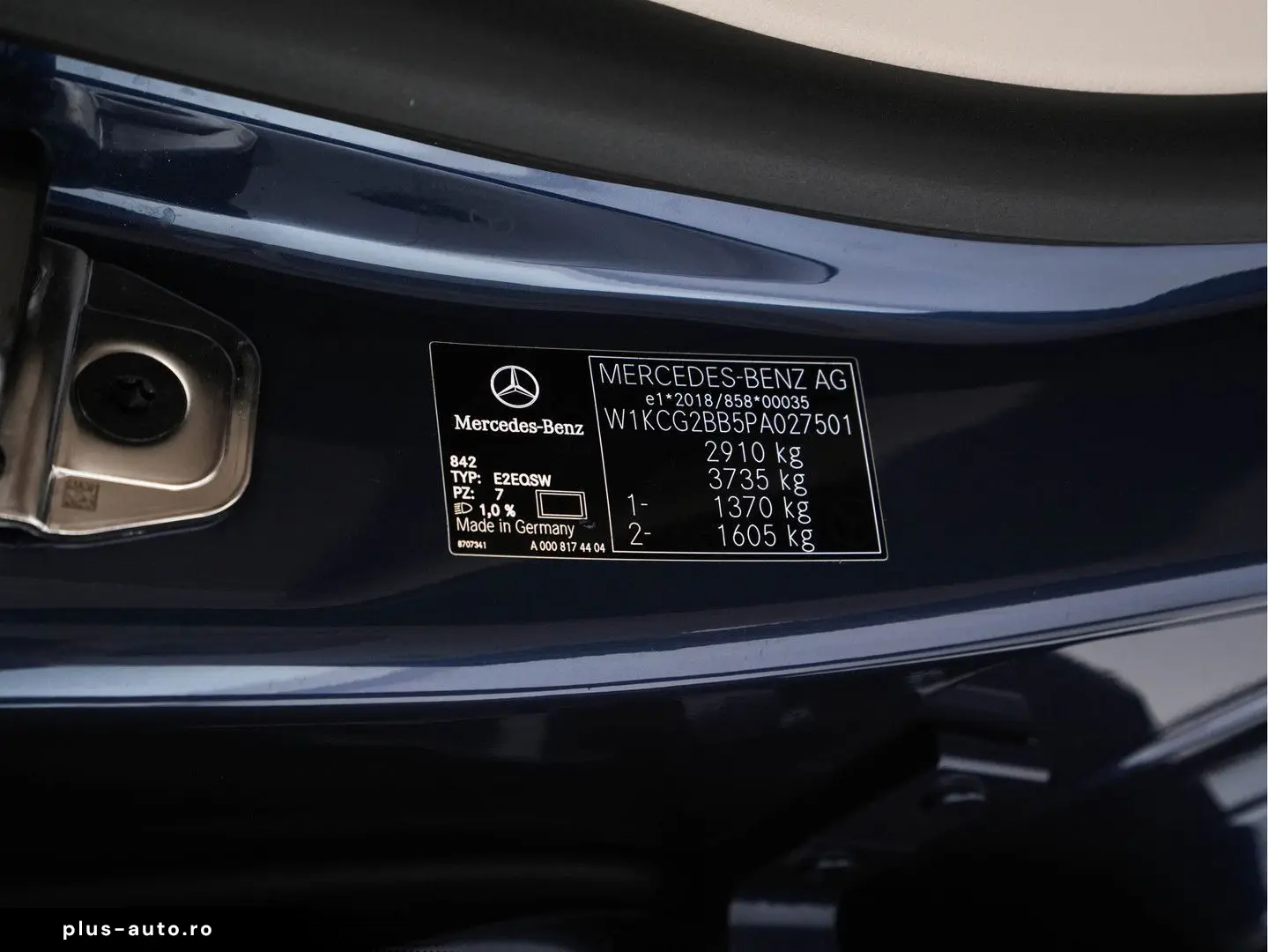 MERCEDES-BENZ EQS 350 Business Line 90 kWh {SOH-100%&hellip;