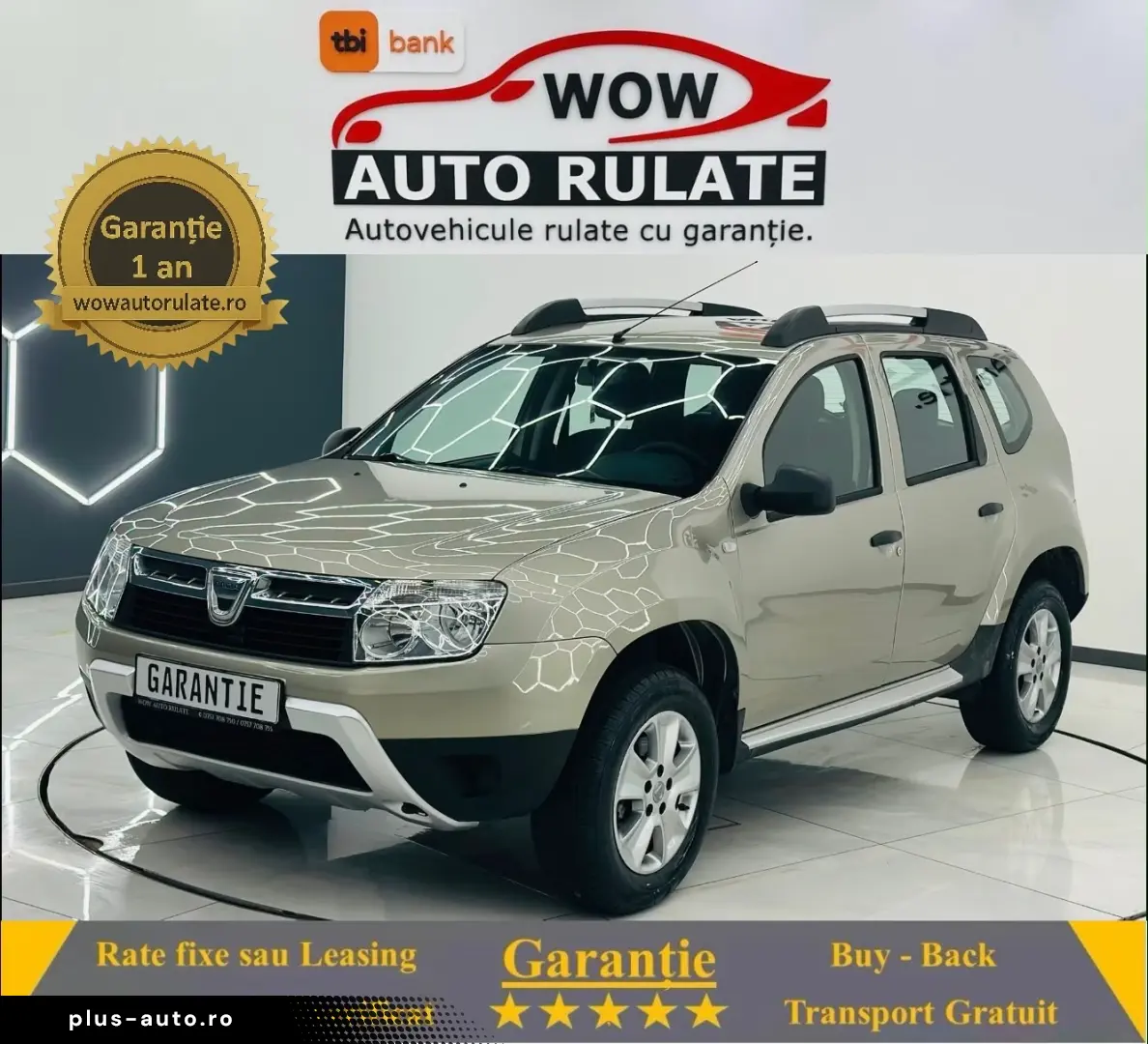 DACIA DUSTER 2013 1.5D E5 Garantie 12 Luni Rate Avans 0 Doar