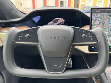 TESLA Model S Dual 100KW LONG RANGE FSD YOKE 1-HD TOP