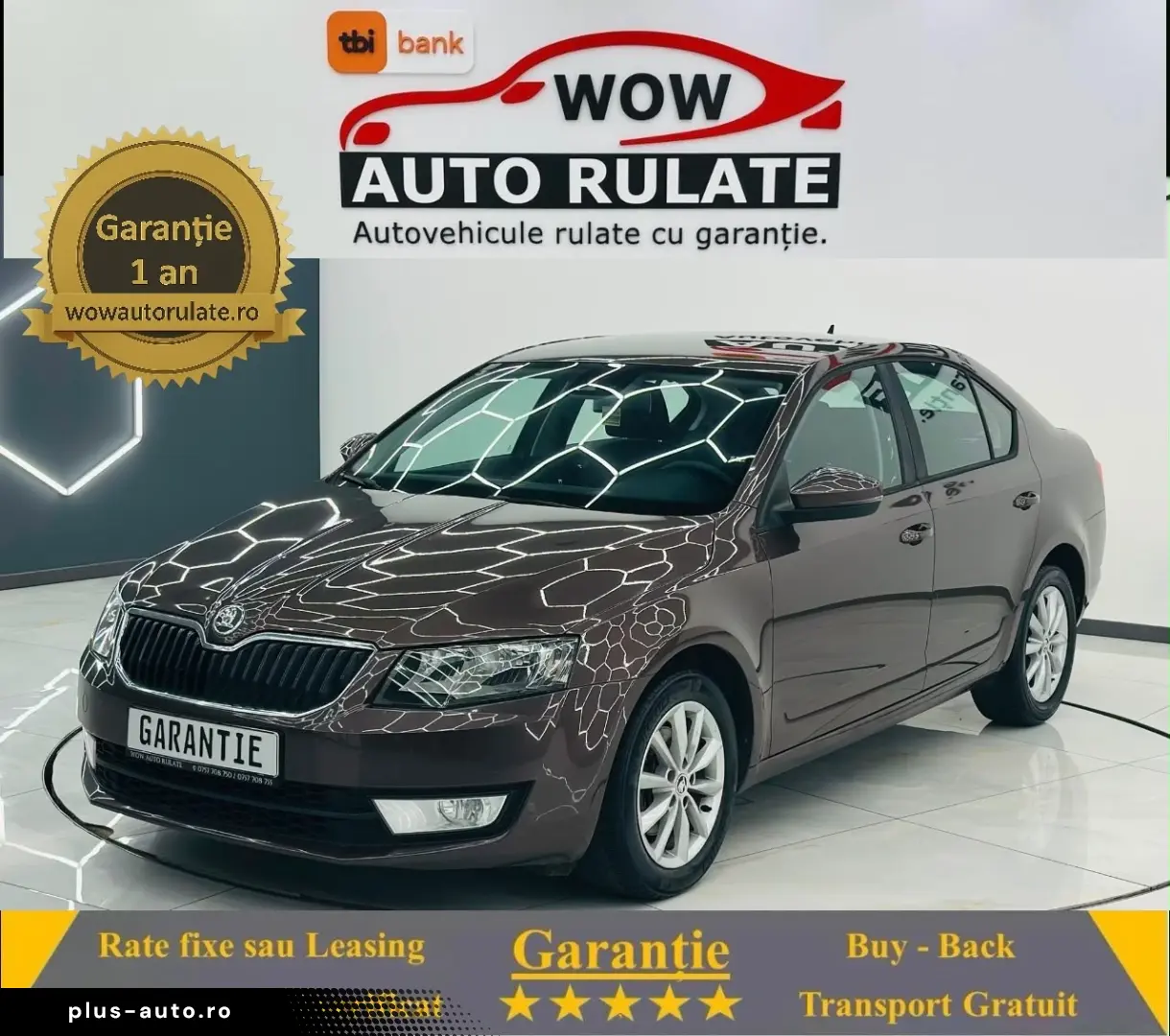 SKODA OCTAVIA 2014 1.6D E5 Garantie 12 Luni Rate Avans 0 Doa