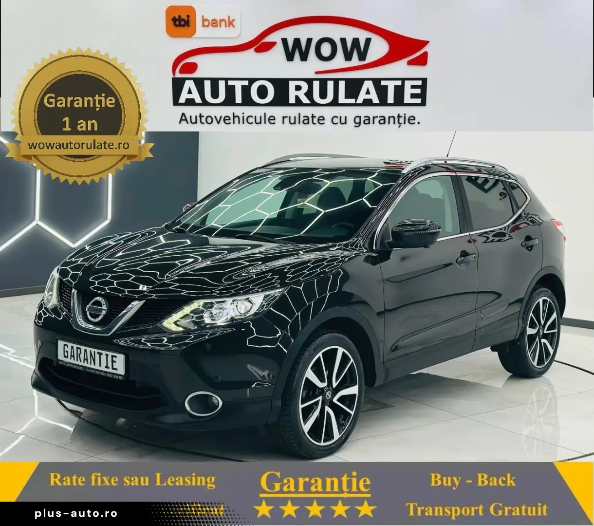 NISSAN Qashqai 2015 1.5D E5 Garantie 12 Luni Rate Avans 0 Do