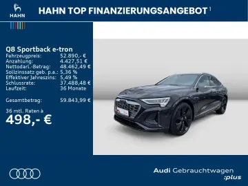 AUDI Q8 Sportback e-tron 55 quattro S line AHK B&O HU