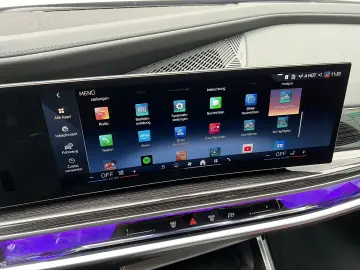 BMW 740 d xDrive M-Pro SKYLoung Leather-Red REARTV!
