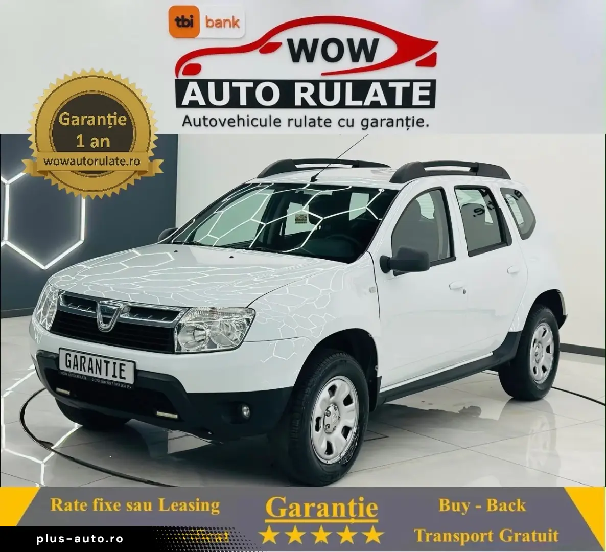 DACIA DUSTER 2012 1.5D E5 Garantie 12 Luni Rate Avans 0 Doar