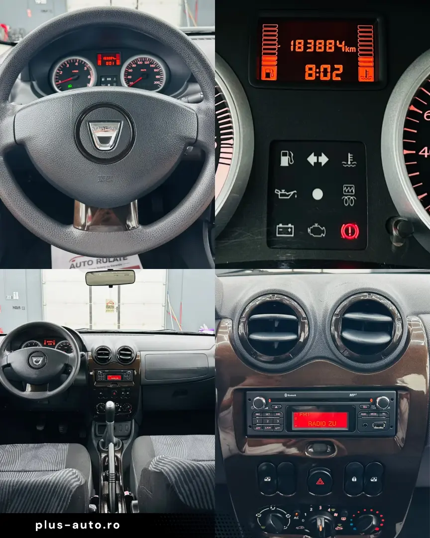DACIA DUSTER 2012 1.5D E5 Garantie 12 Luni Rate Avans 0 Doar