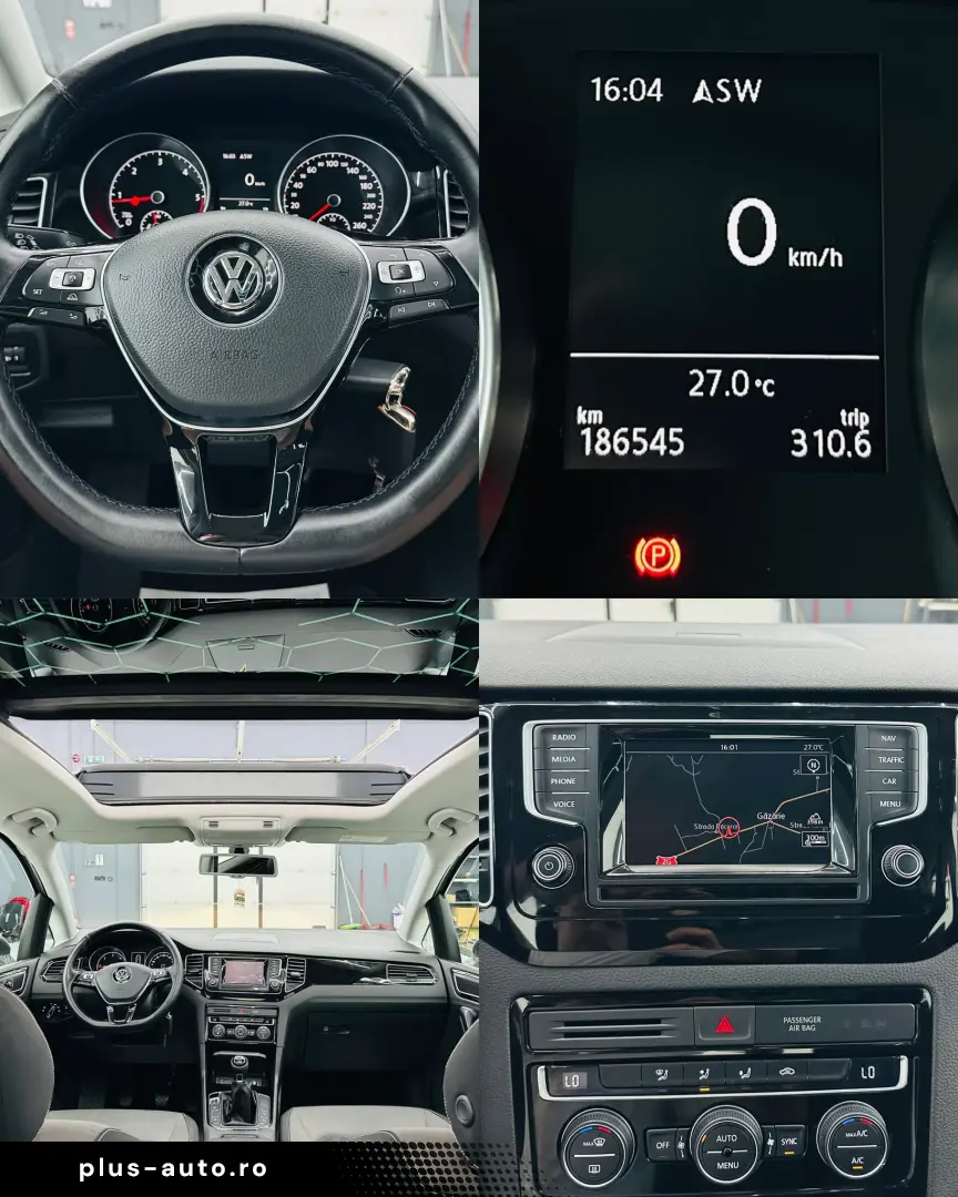 VOLKSWAGEN GOLF-SPORTSVAN 2015 1.6D E6 Garantie 12 Luni Rate