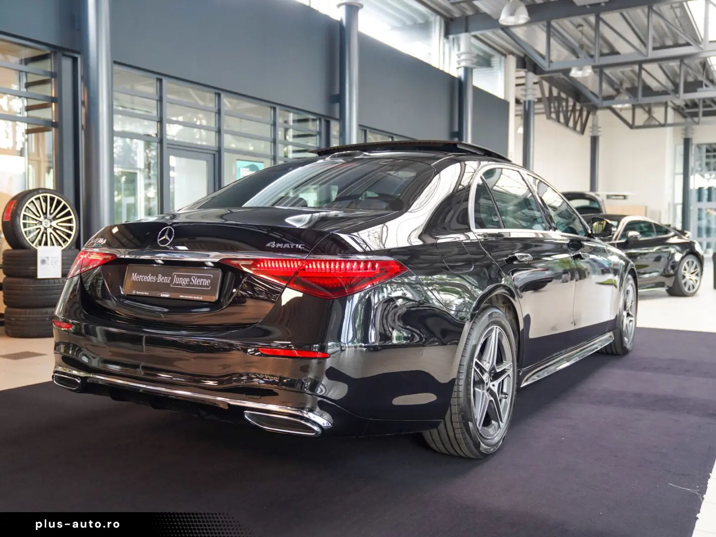 MERCEDES-BENZ S 450 d 4M L AMG Line Holz Offenporig Massage