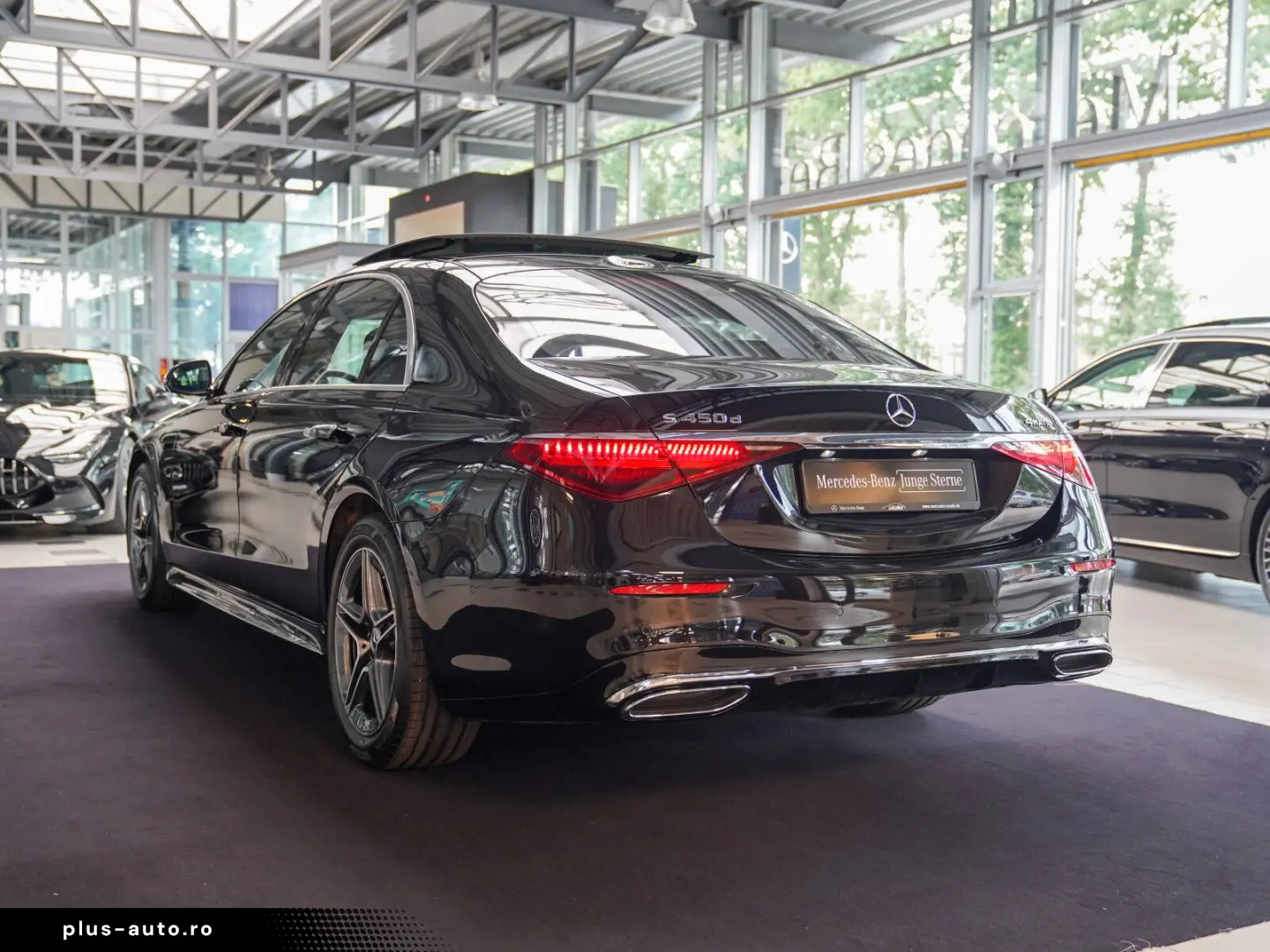 MERCEDES-BENZ S 450 d 4M L AMG Line Holz Offenporig Massage