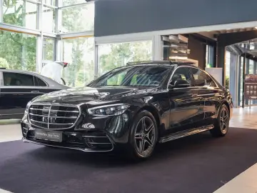 MERCEDES-BENZ S 450 d 4M L AMG Line Holz Offenporig Massage