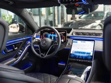 MERCEDES-BENZ S 450 d 4M L AMG Line Holz Offenporig Massage