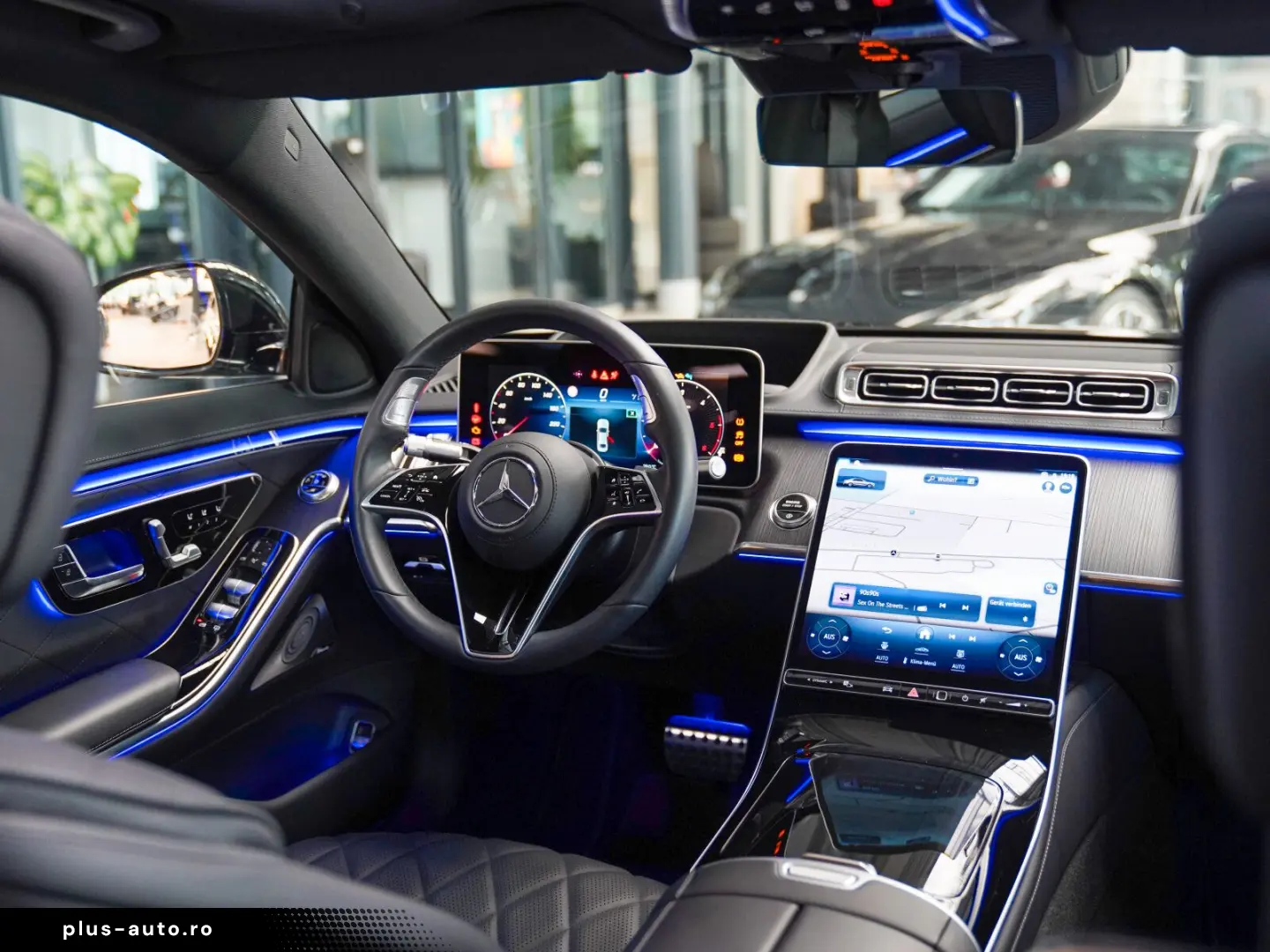 MERCEDES-BENZ S 450 d 4M L AMG Line Holz Offenporig Massage