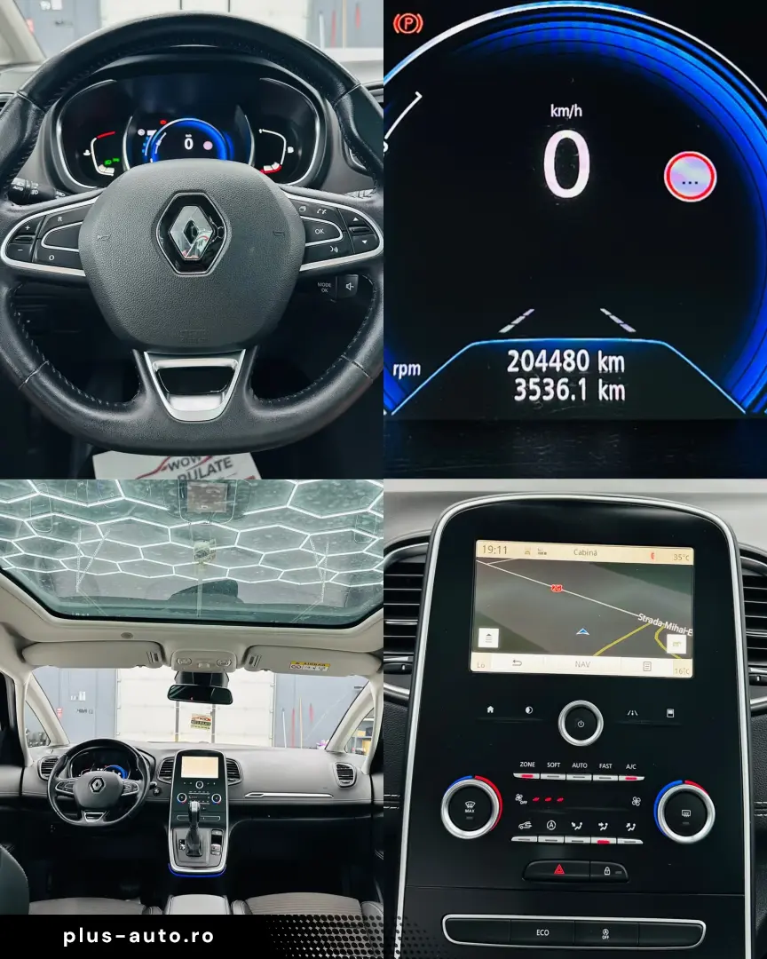 RENAULT GRAND SCENIC 2017 1.5D E6 Garantie 12 Luni Rate Avan
