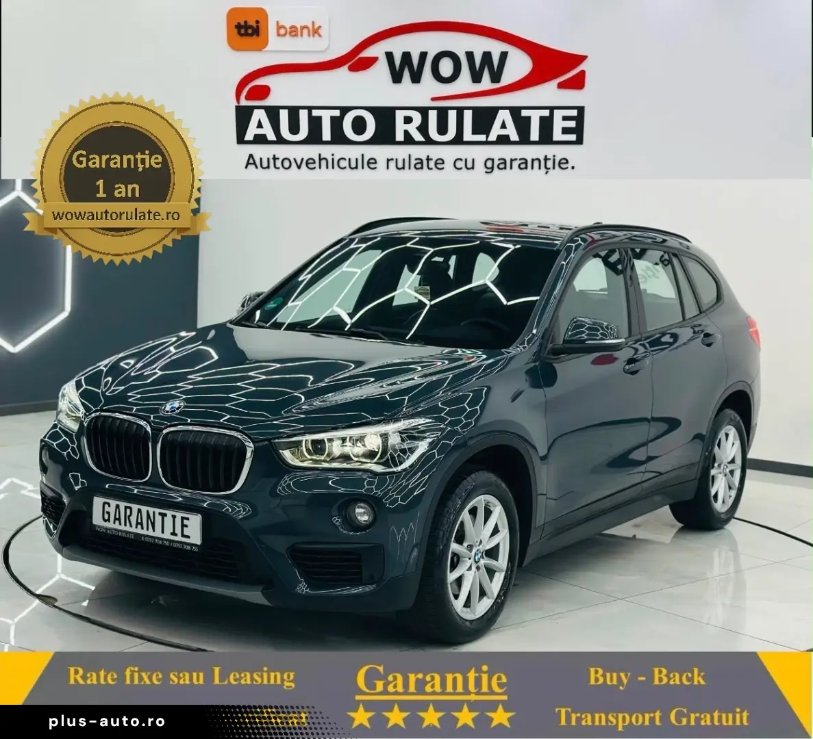 BMW X1 2017 2.0D E6 Garantie 12 Luni Rate Avans 0 Doar Cu Bu