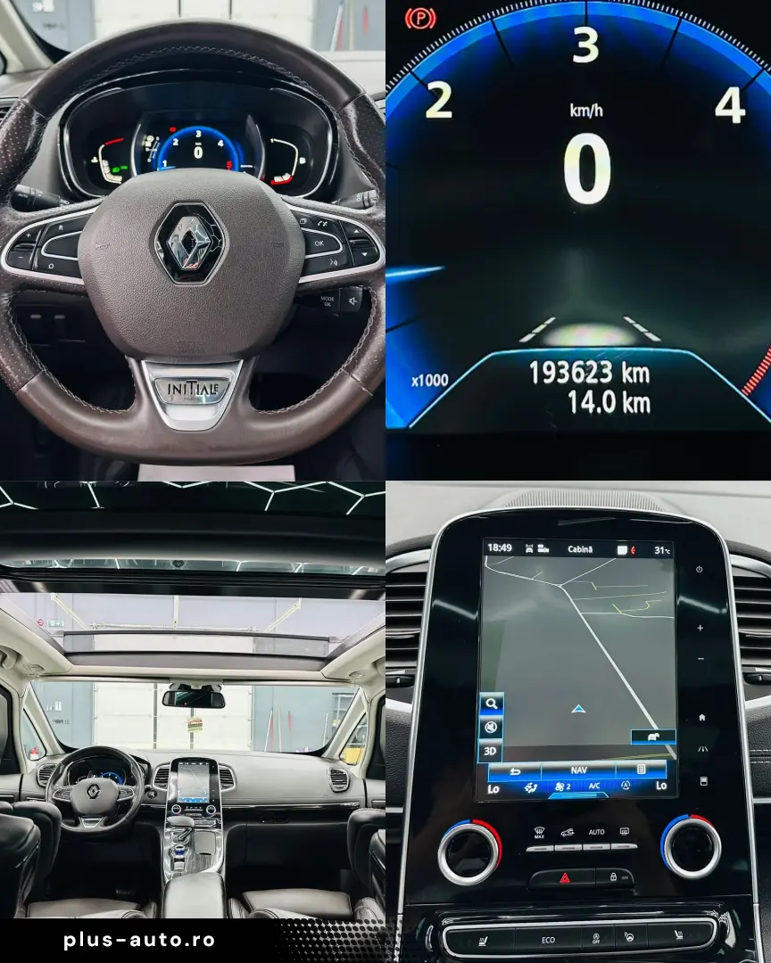 RENAULT ESPACE 2016 1.6D E6 Garantie 12 Luni Rate Avans 0 Do