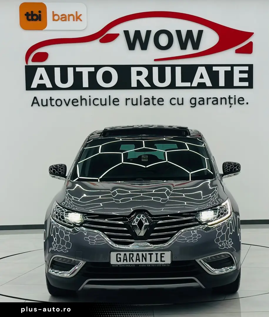 RENAULT ESPACE 2016 1.6D E6 Garantie 12 Luni Rate Avans 0 Do
