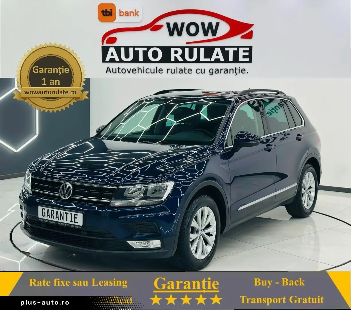 VOLKSWAGEN TIGUAN 2017 1.4i E6 Garantie 12 Luni Rate Avans 0