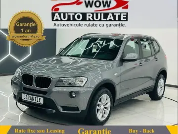 BMW X3 2013 2.0D E5 4x4 Garantie 12 Luni Rate Avans 0 Doar C