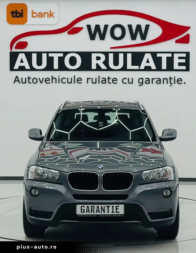 BMW X3 2013 2.0D E5 4x4 Garantie 12 Luni Rate Avans 0 Doar C