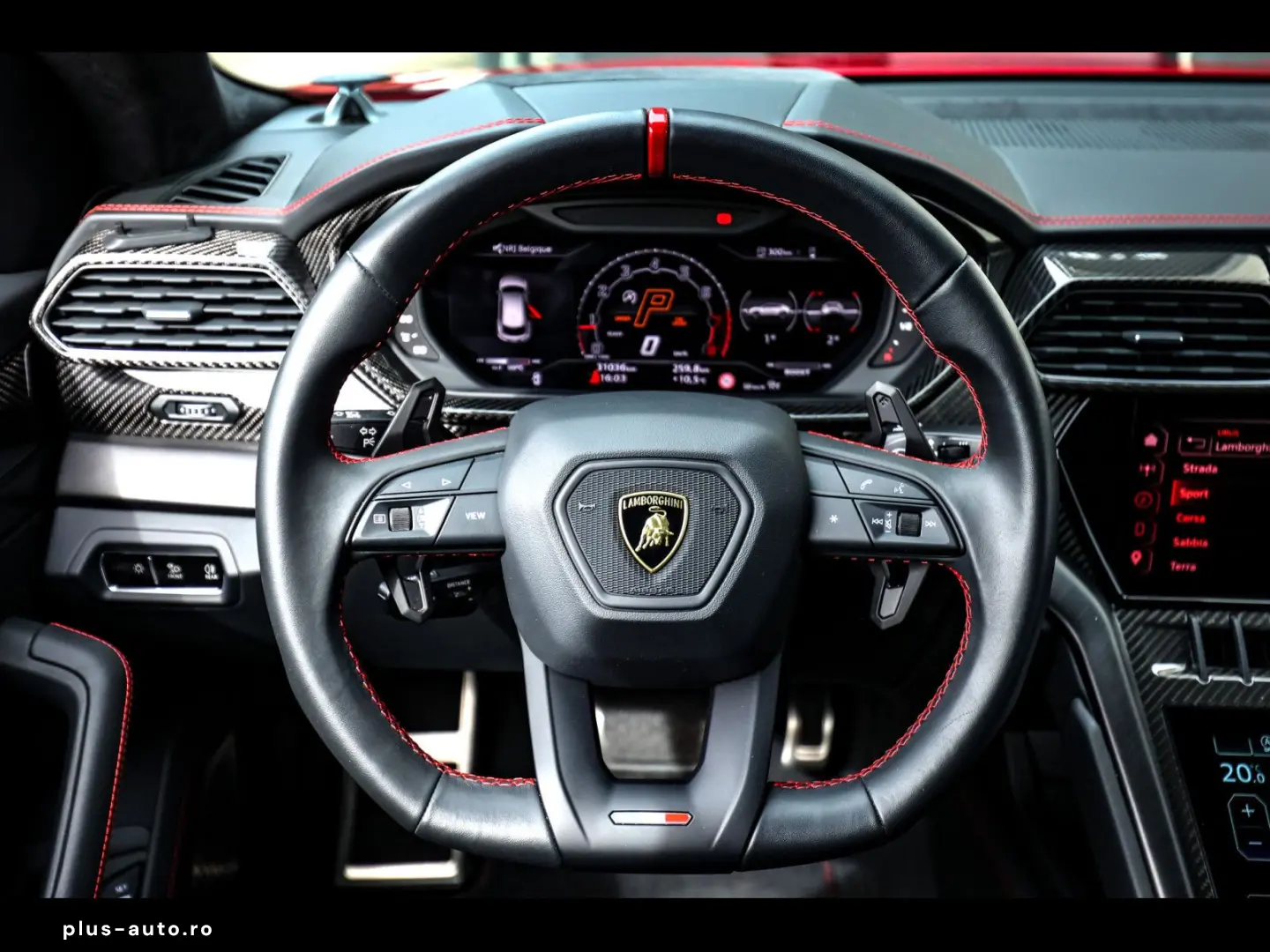 LAMBORGHINI Urus 4.0 V8 S 666 CH ROSSO EFESTO CA B&O WARR 05