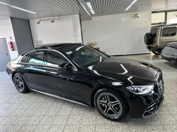 MERCEDES-BENZ S 450 4M Lang AMG Chauffer PSD 4xMassa…