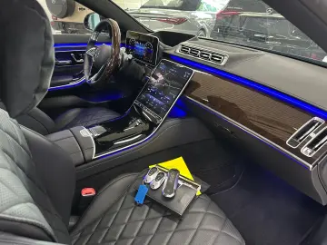 MERCEDES-BENZ S 450 4M Lang AMG Chauffer PSD 4xMassa…