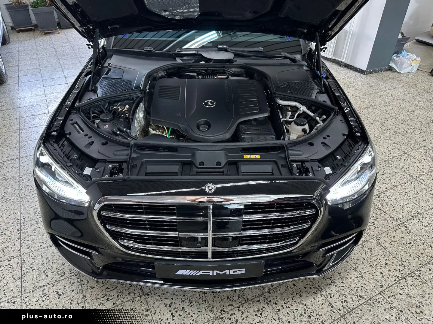 MERCEDES-BENZ S 450 4M Lang AMG Chauffer PSD 4xMassa&hellip;