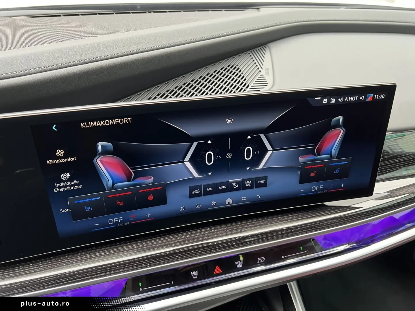 BMW 740 d xDrive M-Pro SKYLoung Leather-Red REARTV S