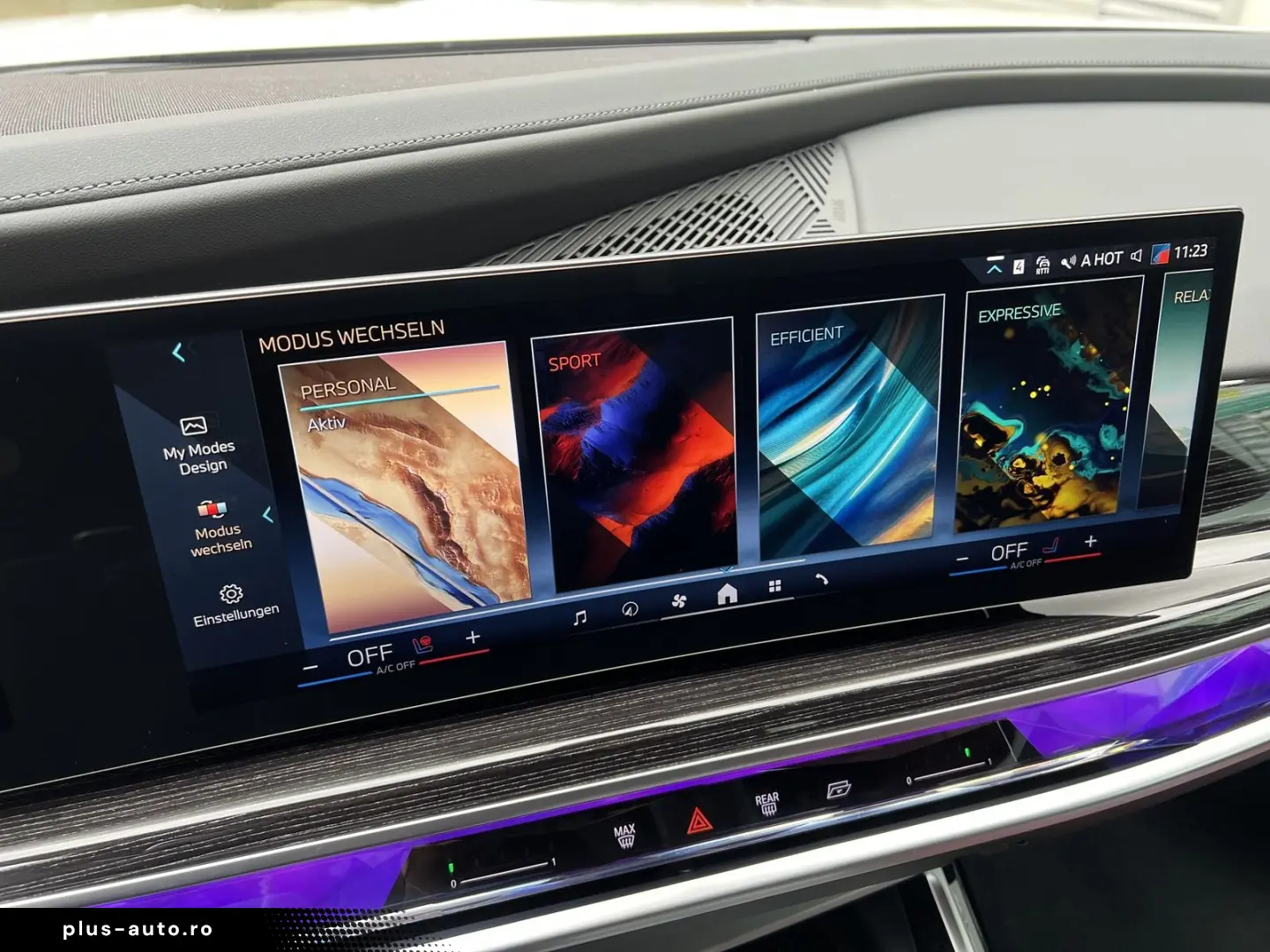 BMW 740 d xDrive M-Pro SKYLoung Leather-Red REARTV S