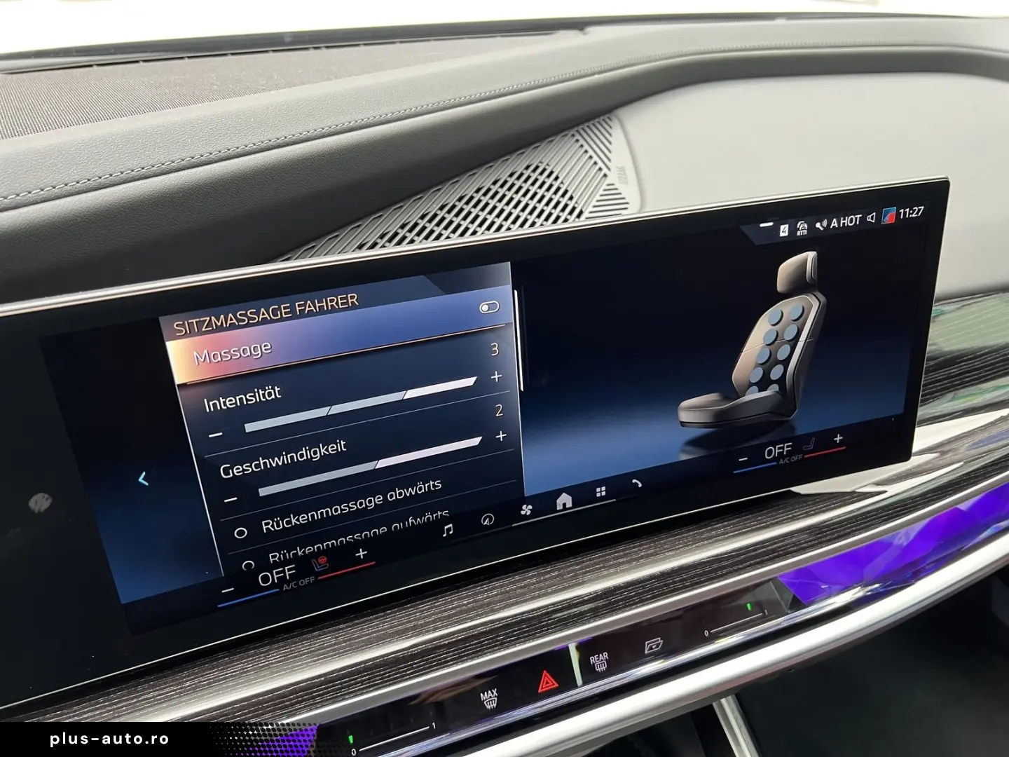 BMW 740 d xDrive M-Pro SKYLoung Leather-Red REARTV S
