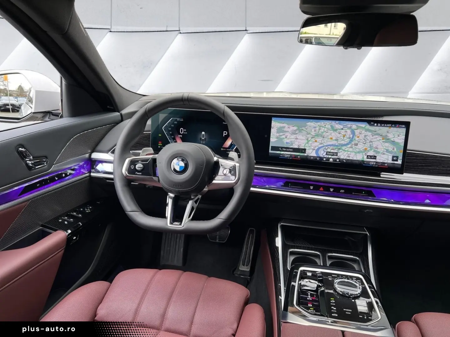 BMW 740 d xDrive M-Pro SKYLoung Leather-Red REARTV S