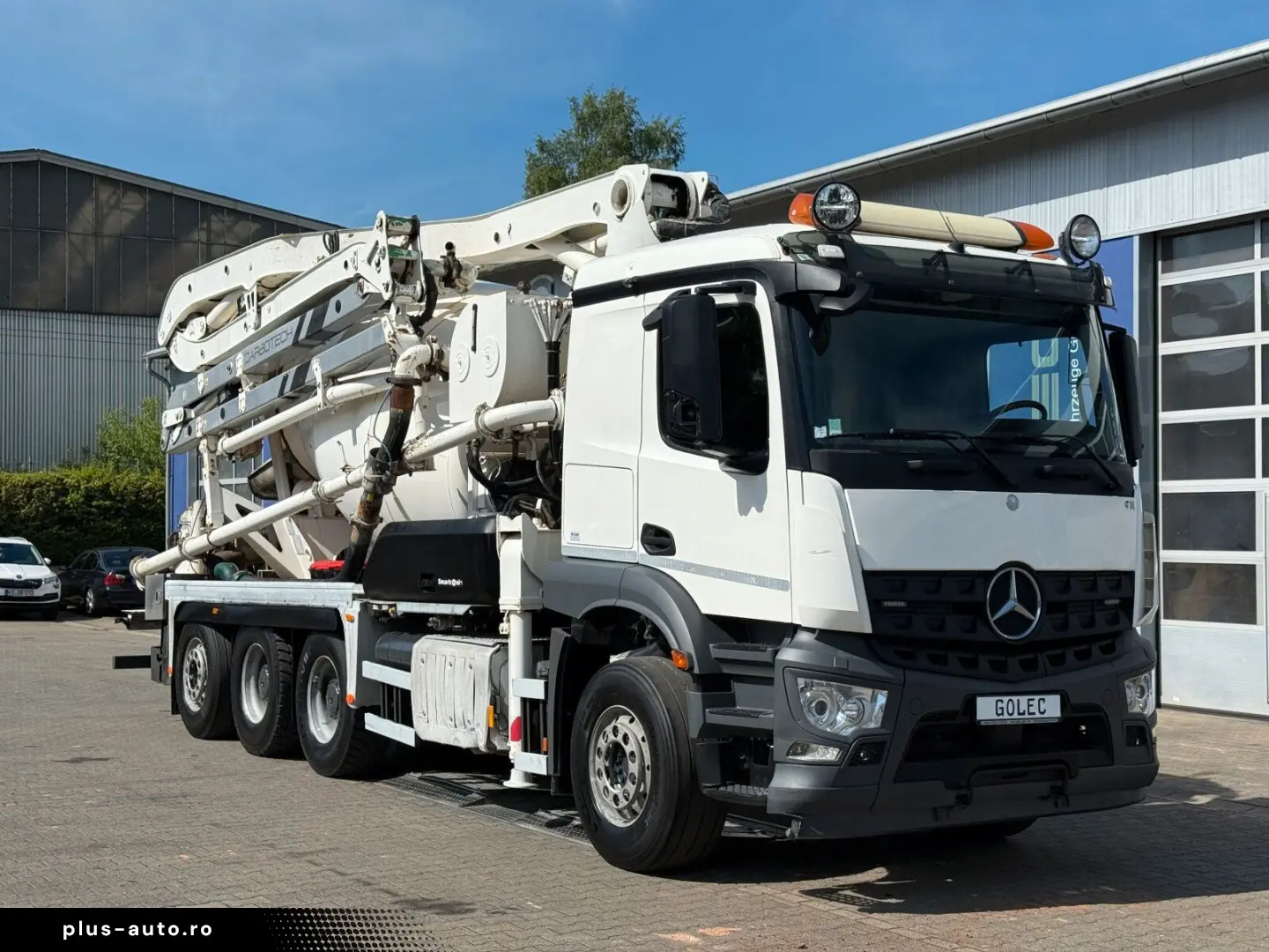 MERCEDES-BENZ AROCS 3543 8x4 Euro 6 PUMI CIFA MK25H-80